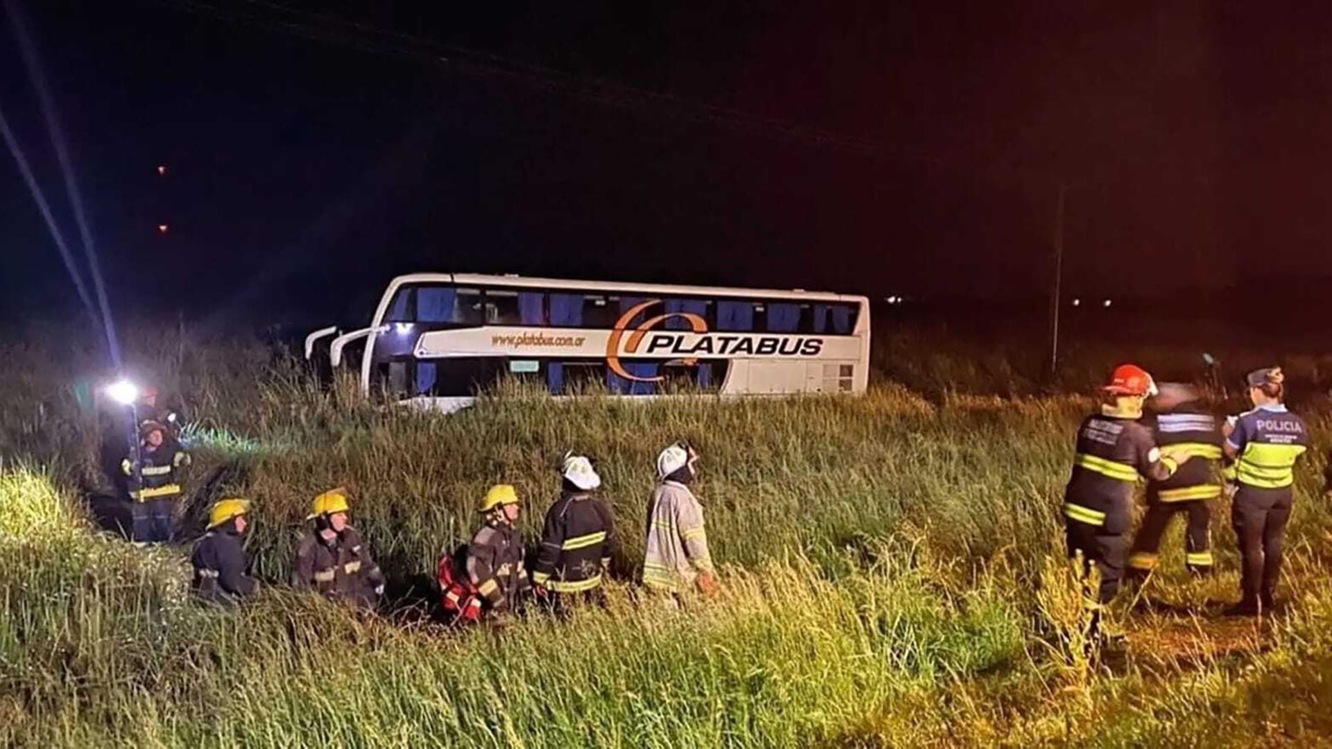 El accidente ocurrió en la Ruta 2. El conductor murió de un infarto