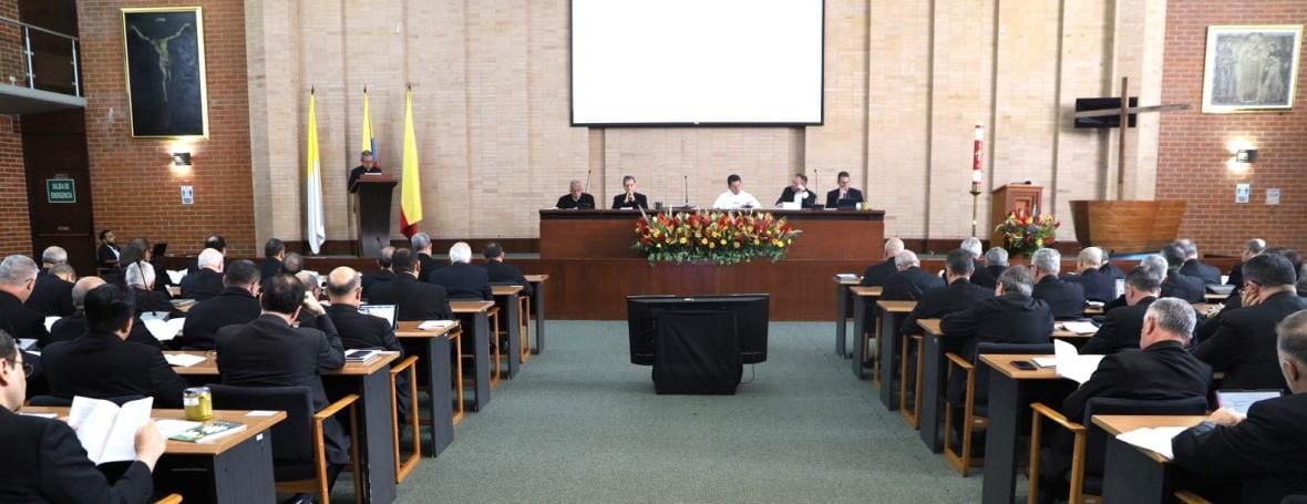 Obispos colombianos pidieron no cesar las intenciones de paz entre las partes que dialogan en Caracas - crédito Conferencia Episcopal de Colombia