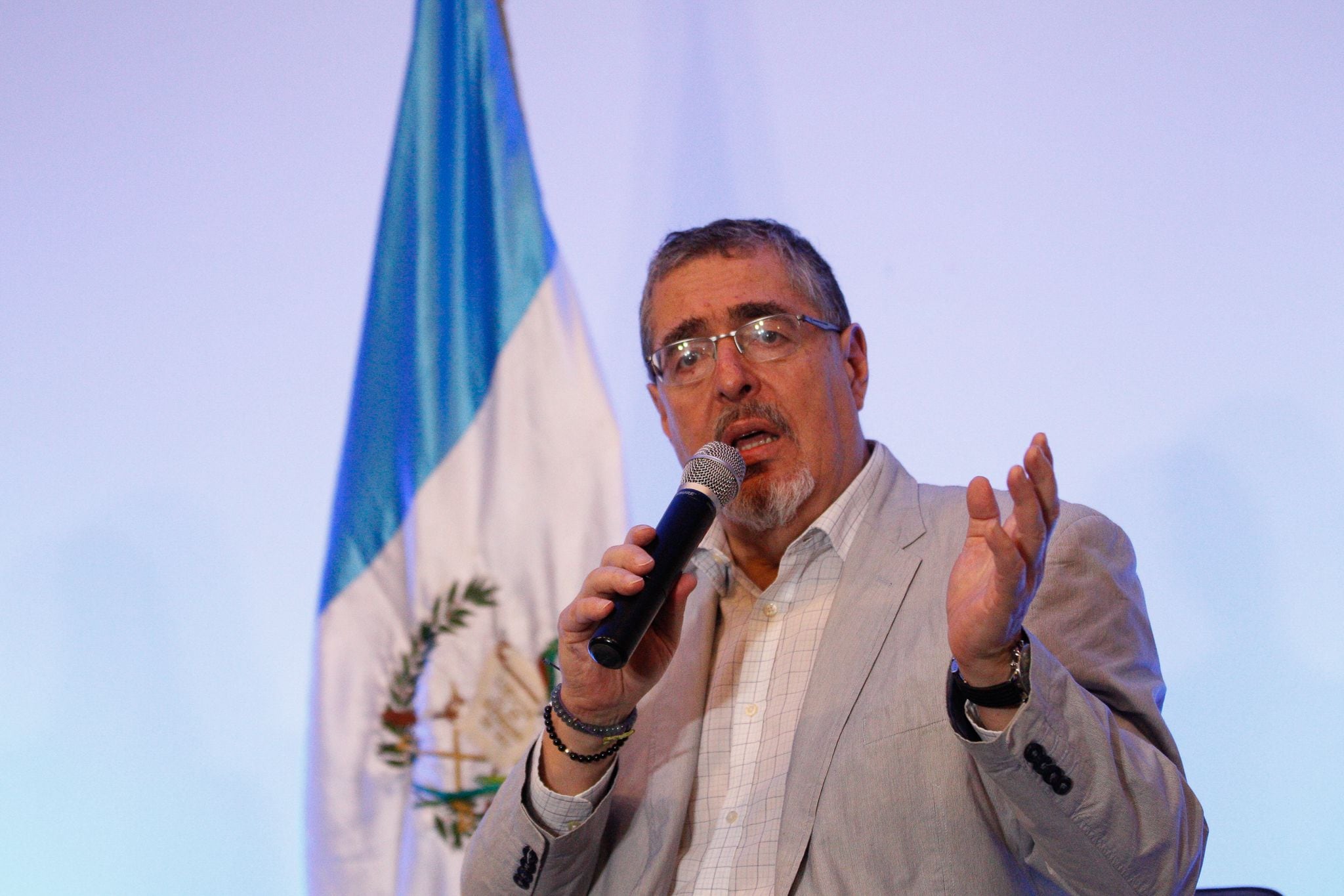 El presidente electo de Guatemala, Bernardo Arévalo de León. EFE/David Toro