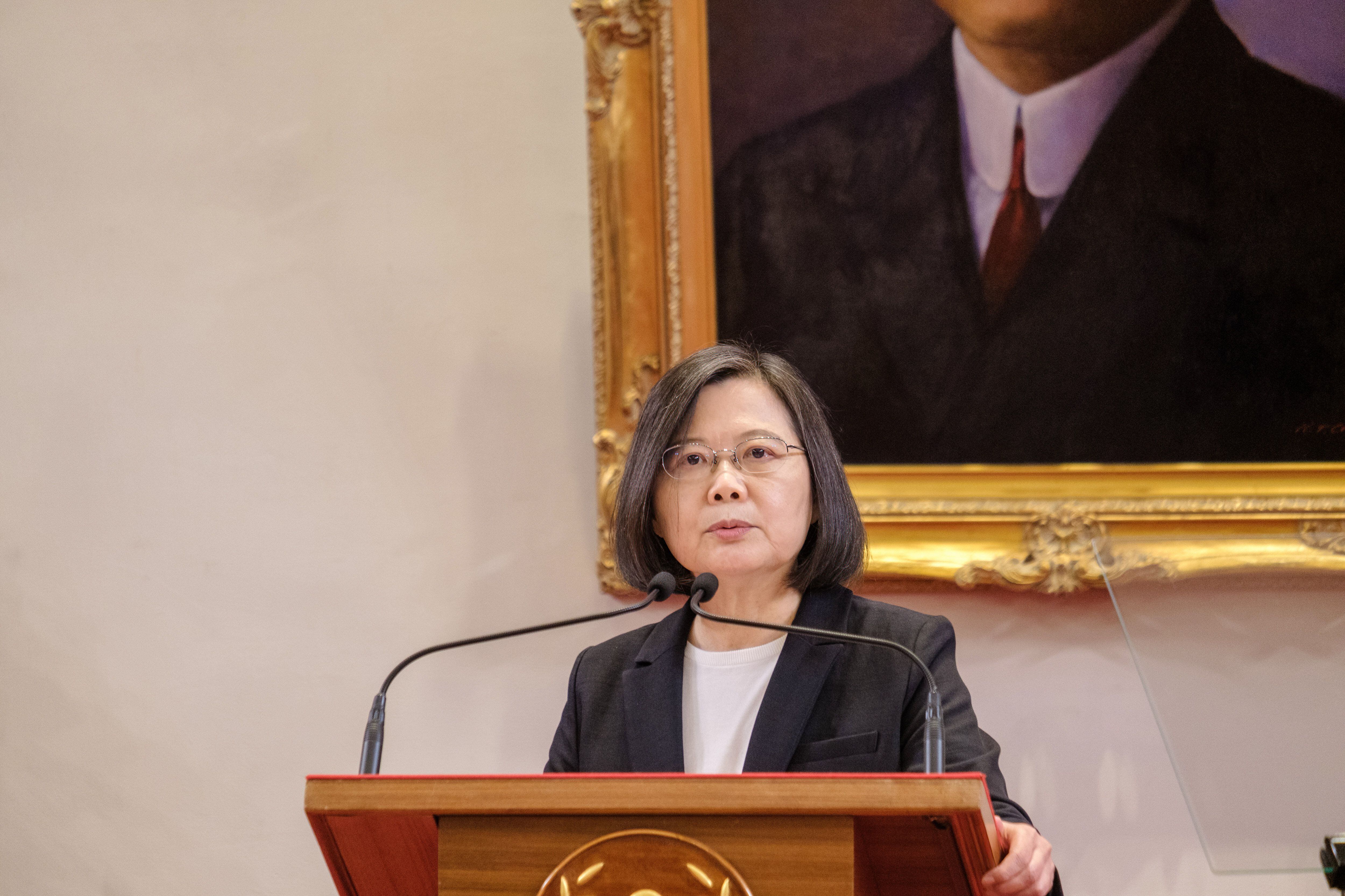 La presidenta de Taiwán, Tsai Ing-wen, expresó su esperanza de que Taipei y Beijing busquen una “coexistencia pacífica a largo plazo”. (Europa Press)