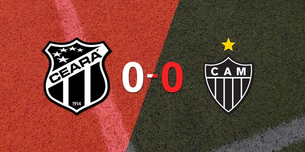 There were no goals in the draw between Ceará and Atlético Mineiro.