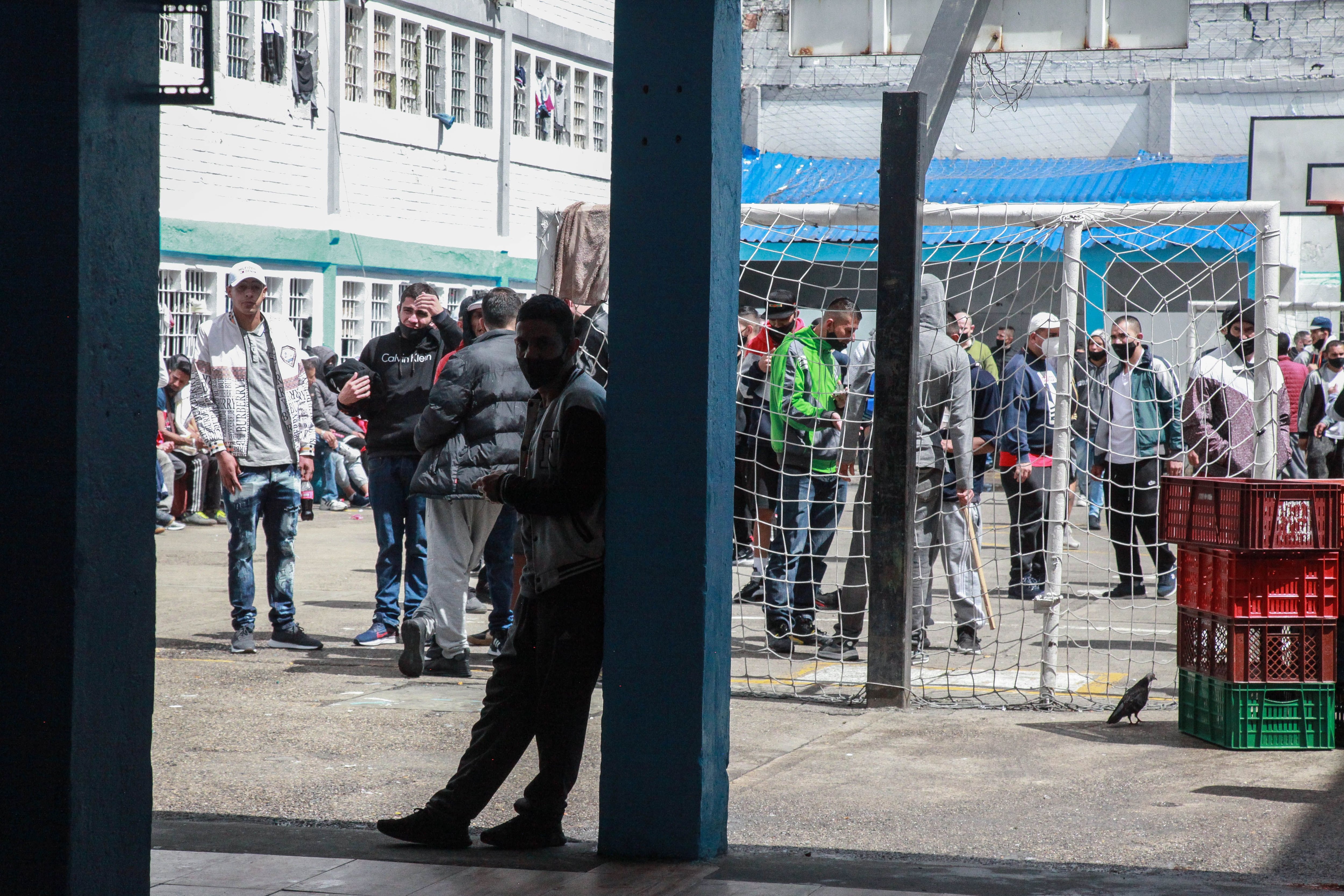 Prisoners raise the urgency in the country for a process of change, where they argue the need for profound justice reforms Photo: Colprensa- Camila Díaz