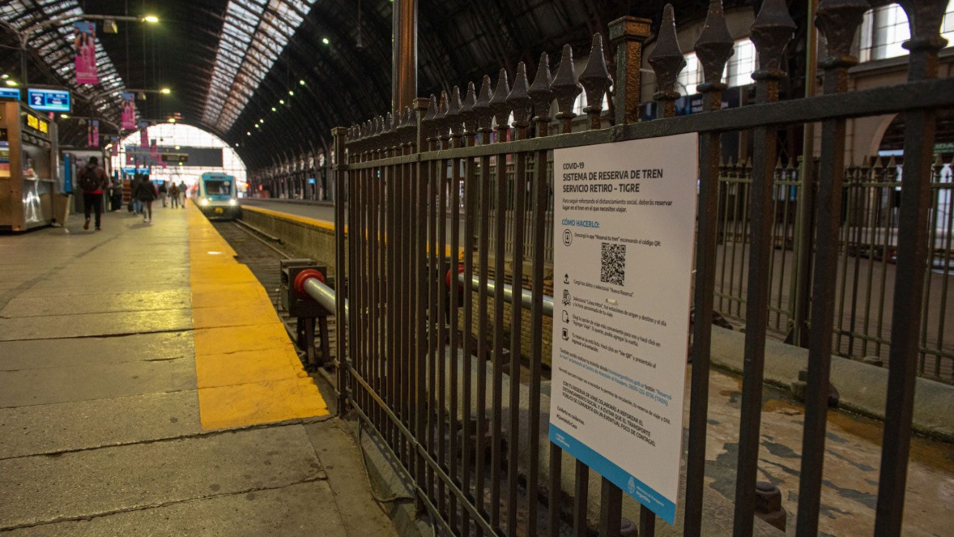 trenes argentinos cuarentena