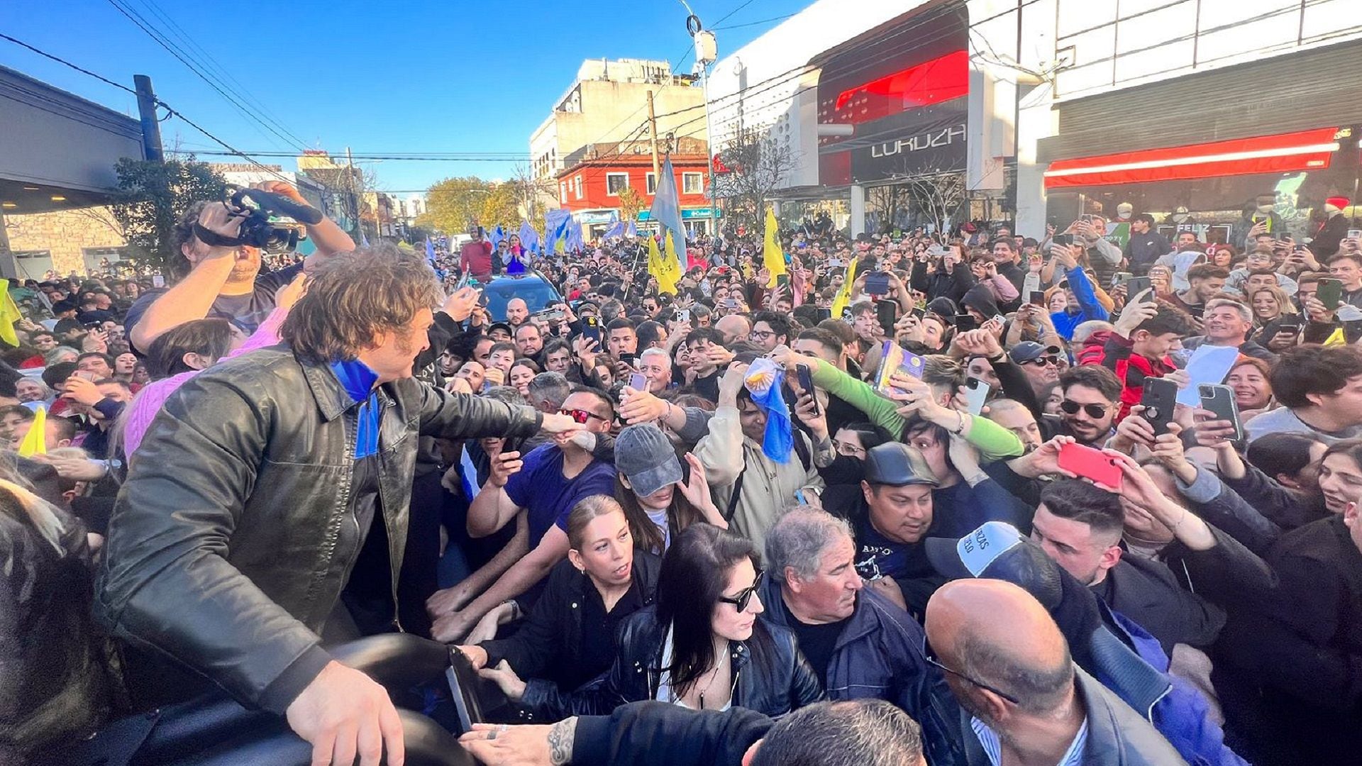 Javier Milei en Mar del Plata