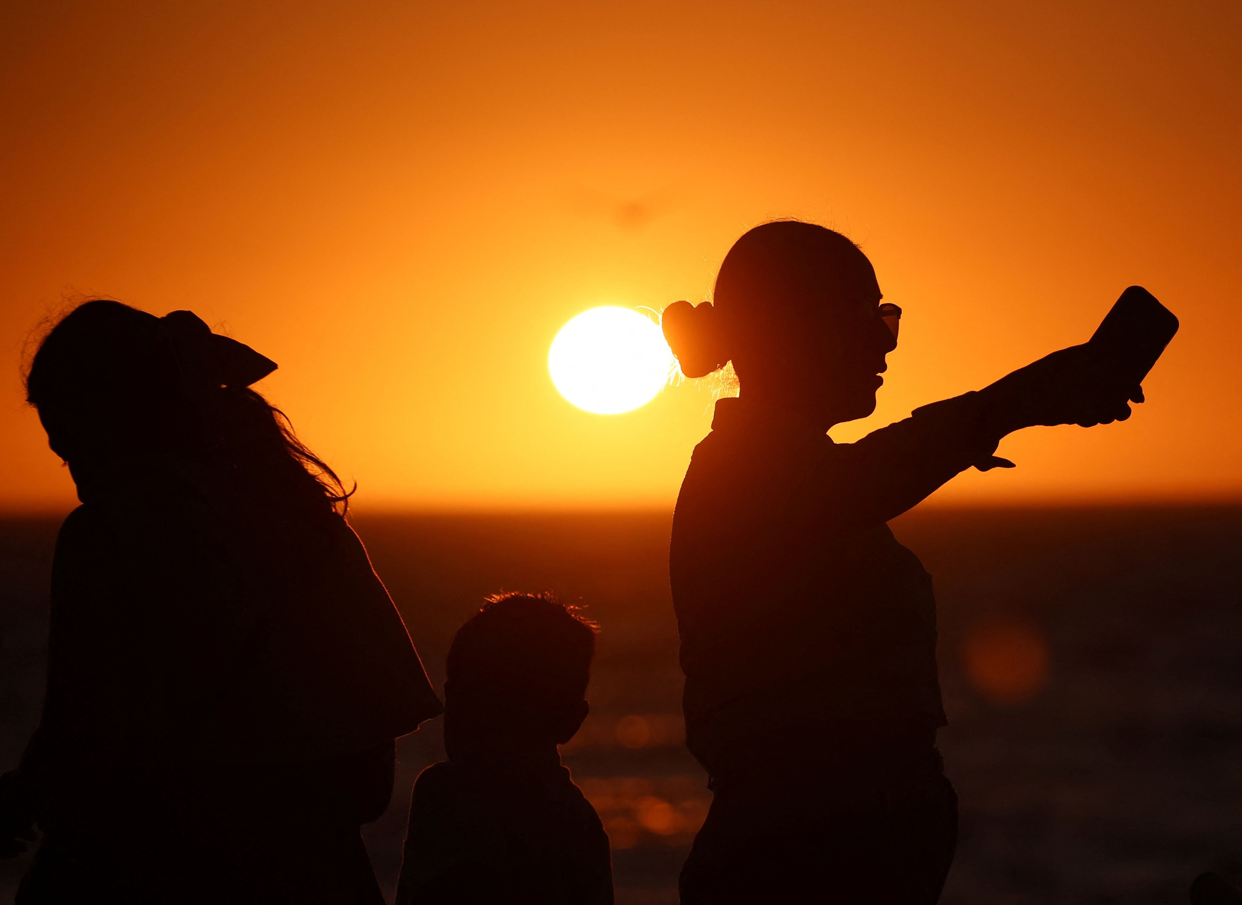 Este fenómeno natural generó gran expectativa en todo el mundo. Foto: REUTERS/Henry Romero