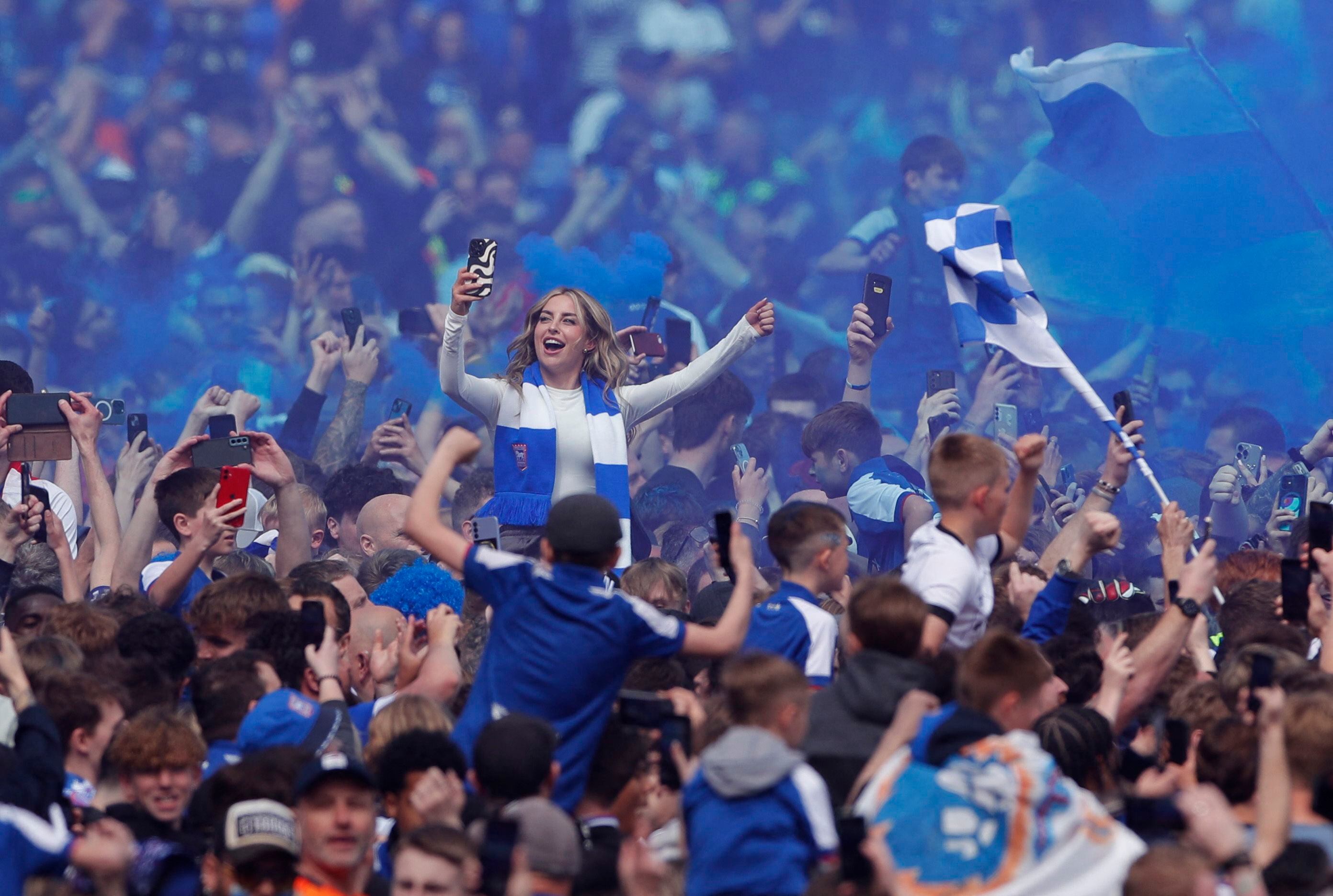 Ipswich Town regresó a la Premier League tras 22 años (Reuters/Andrew Couldridge)