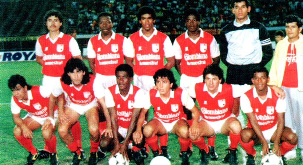 Independiente Santa Fe de 1989 campeón de Copa Colombia. Foto: Santa Fe.