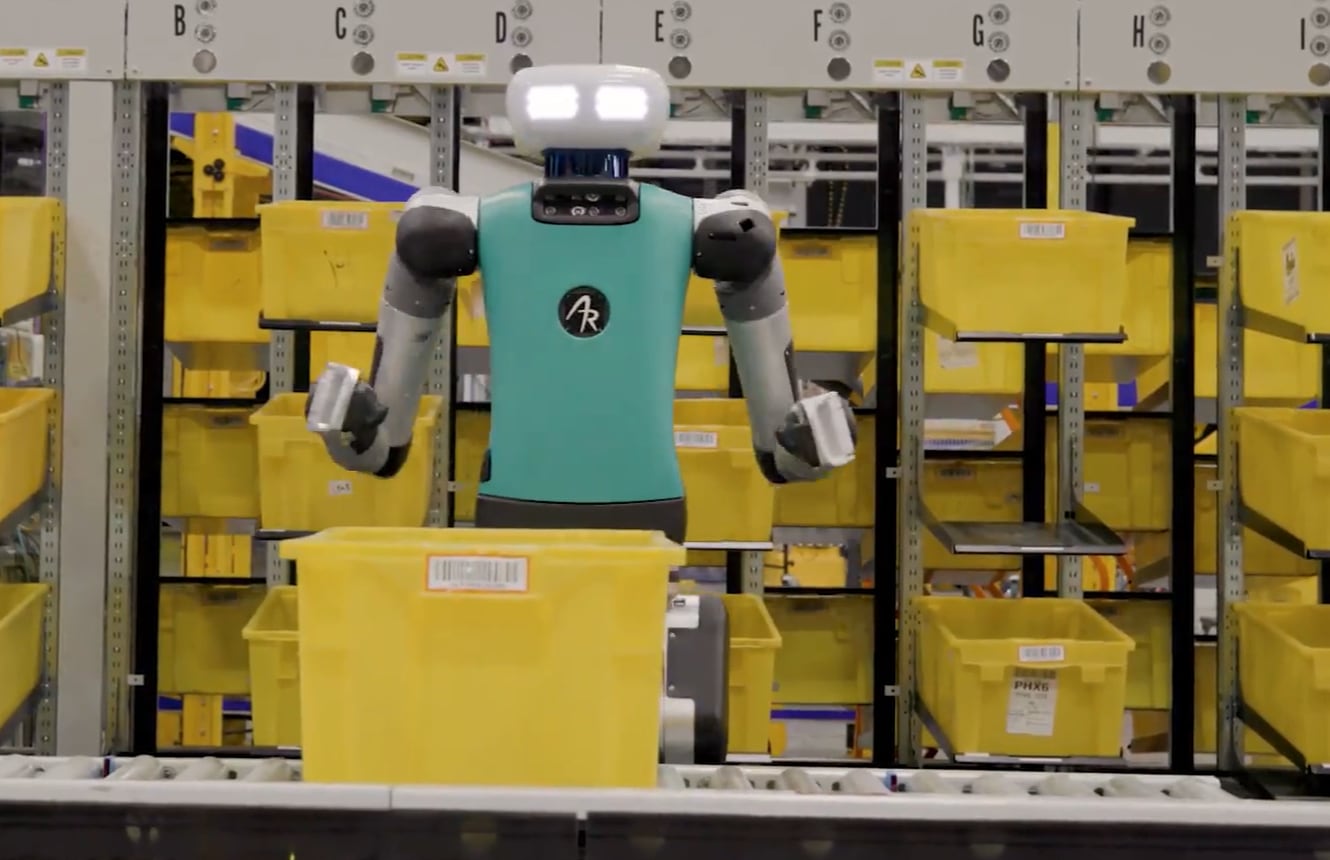 Este robot humanoide tendría la capacidad de apoyar las operaciones de las fábricas. (Agility Robotics)