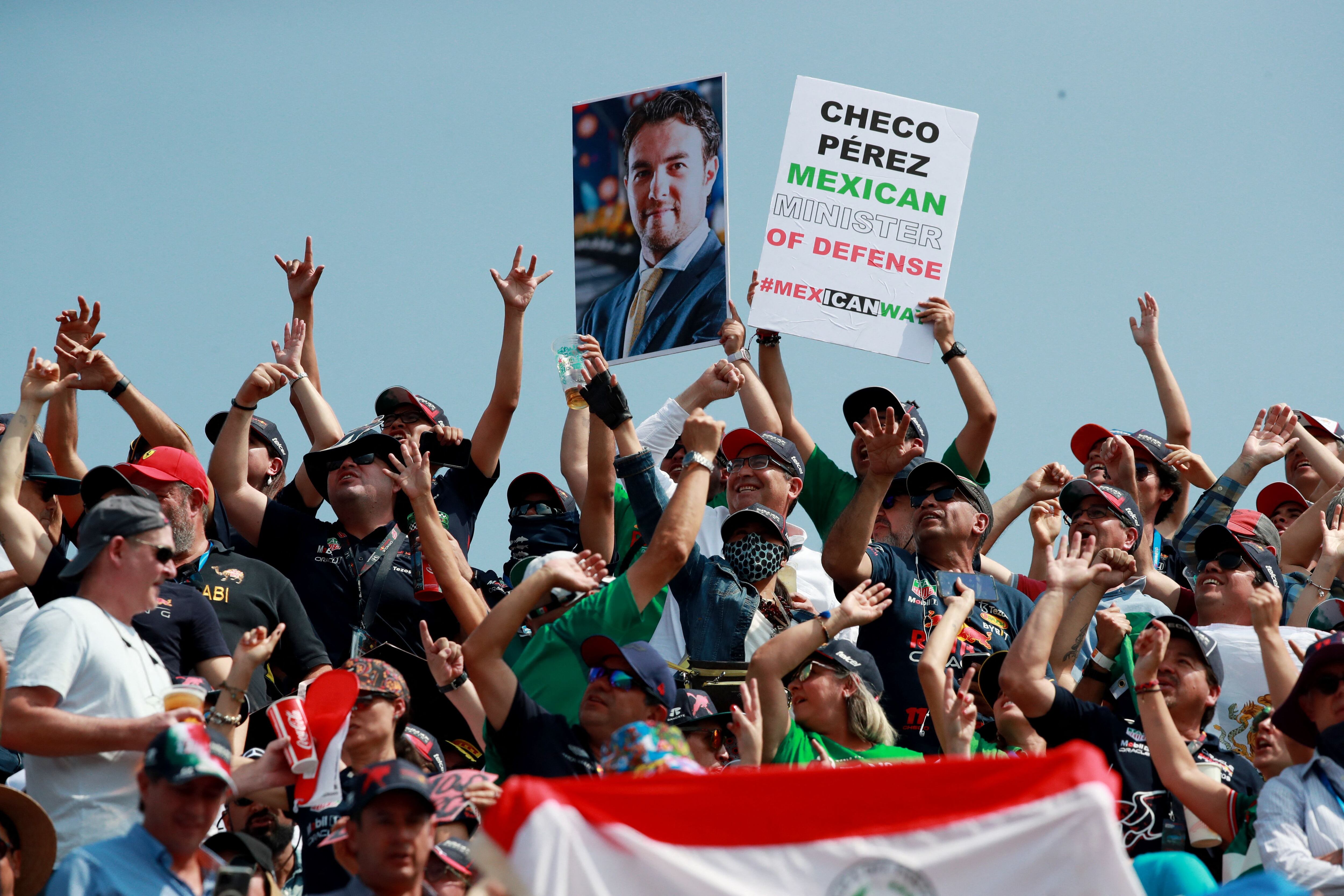 El Gran Premio de México 2022 alcanzó un récord de asistencia para el domingo 30 de octubre (Foto: REUTERS/Henry Romero)