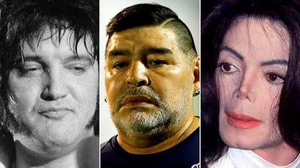 Elvis, Diego y Michael Jackson, tres reyes y un final parecido