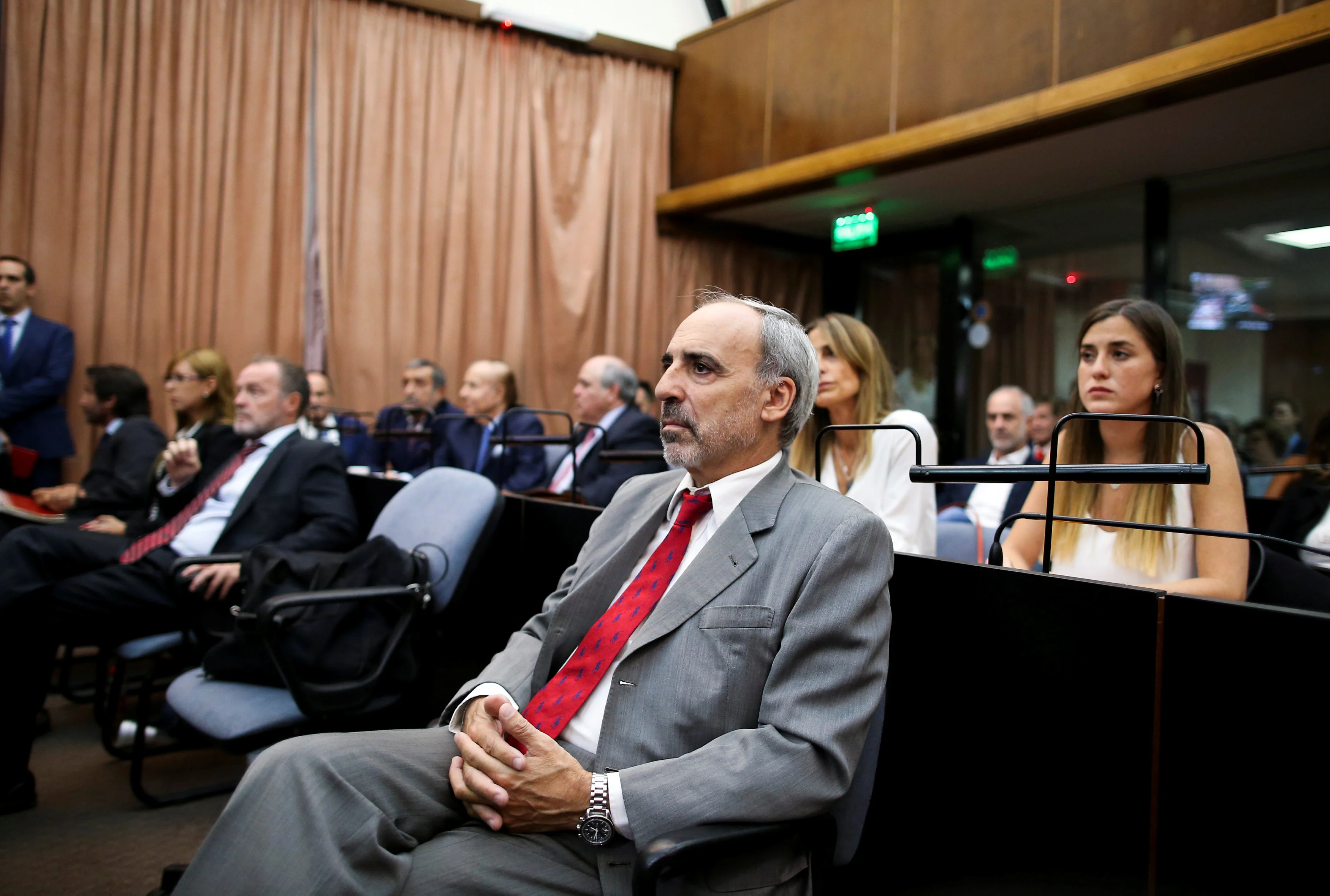 Juan José Galeano. Febrero 2019. Comodoro Py (REUTERS/Agustin Marcarian)