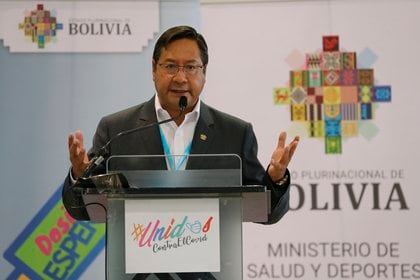 El presidente de Bolivia, Luis Arce, EFE/Martín Alipaz
