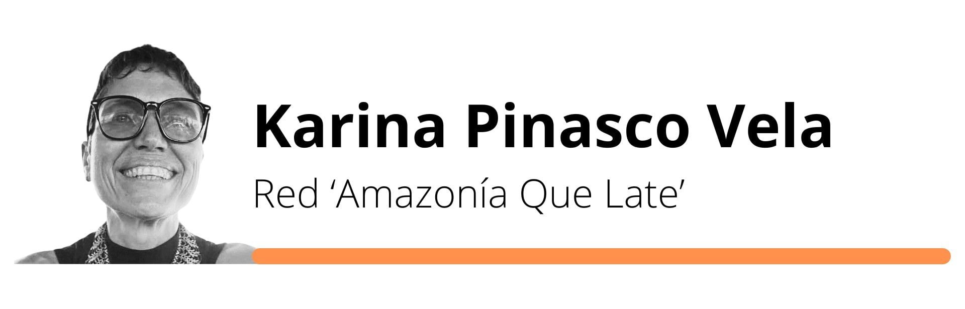 Karina Pinasco Vela firma