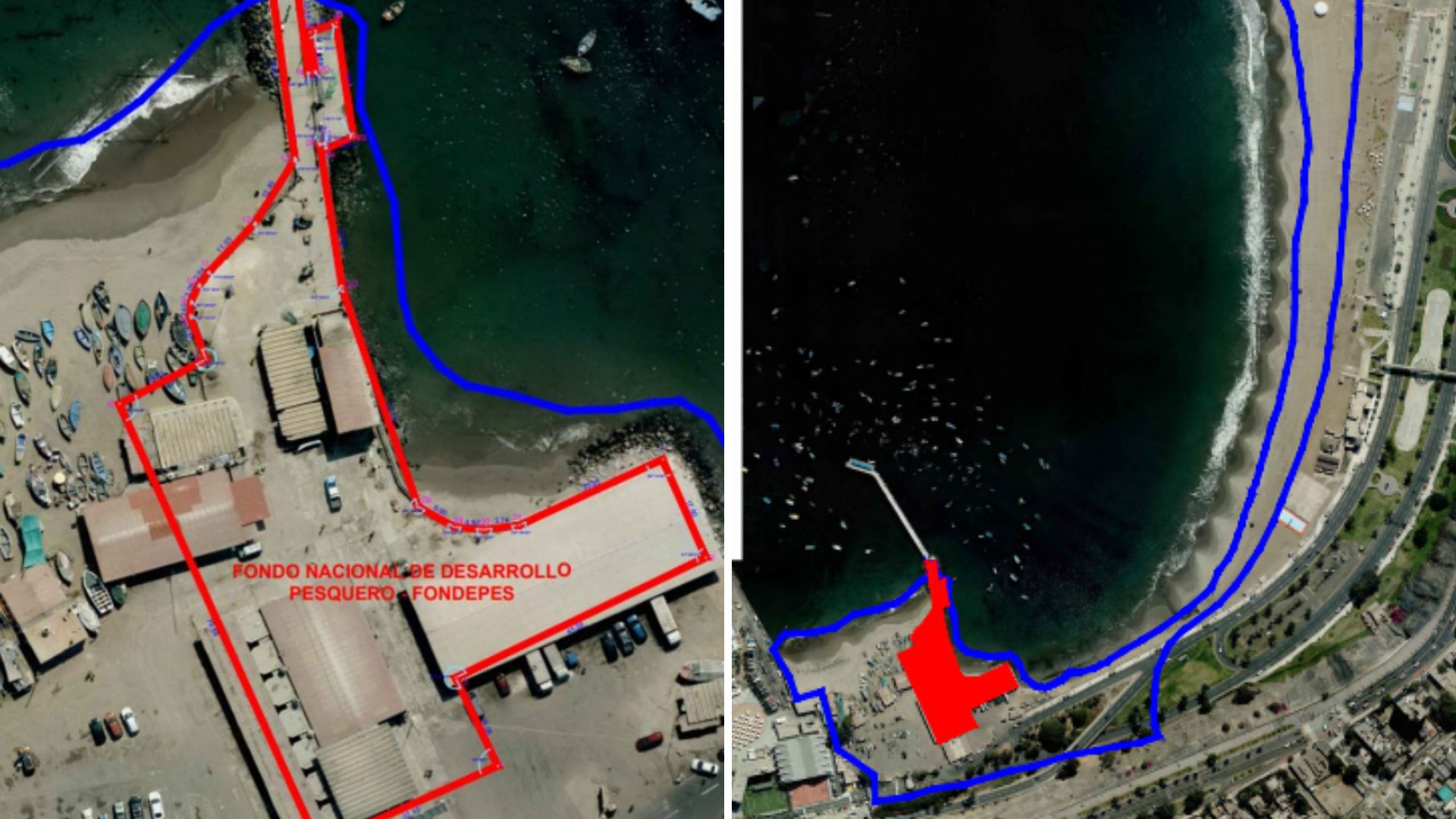 Mapa de lugar de enfrentamiento en Chorrillos