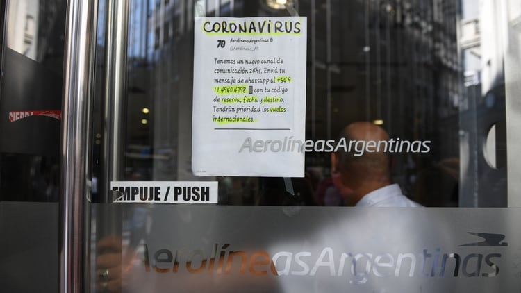 Aerolíneas dispuso 18 vuelos especiales que ya tiene programados Aerolíneas Argentinas, se sumarán también otros vuelos de compañías extranjeras (Maximiliano Luna)