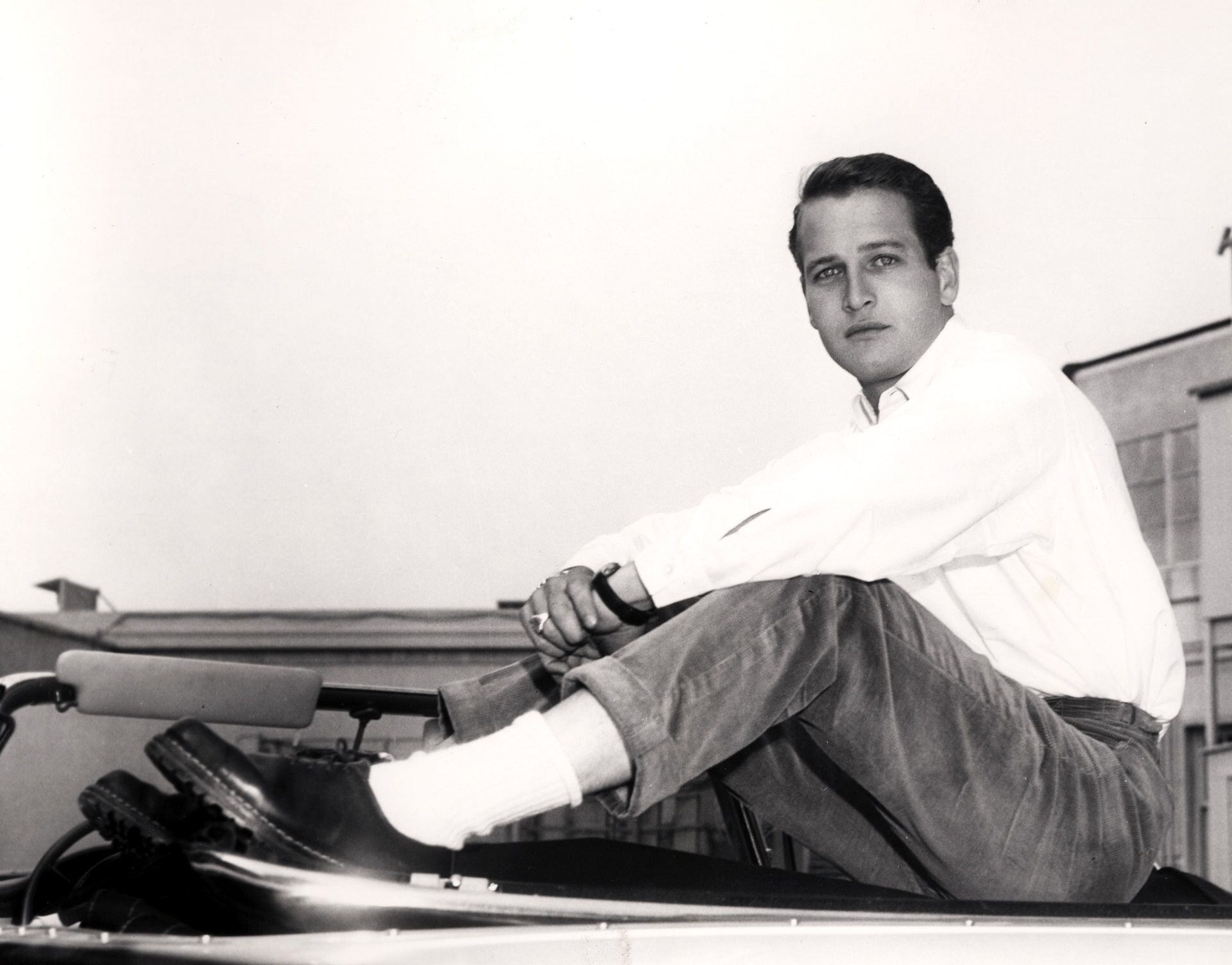 Paul Newman en 1957 (Crédito: Shutterstock)