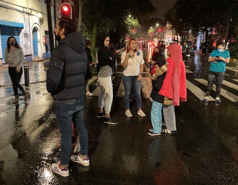 Un fuerte sismo sorprendió a ciudadanos en México. (Foto: Reuters)