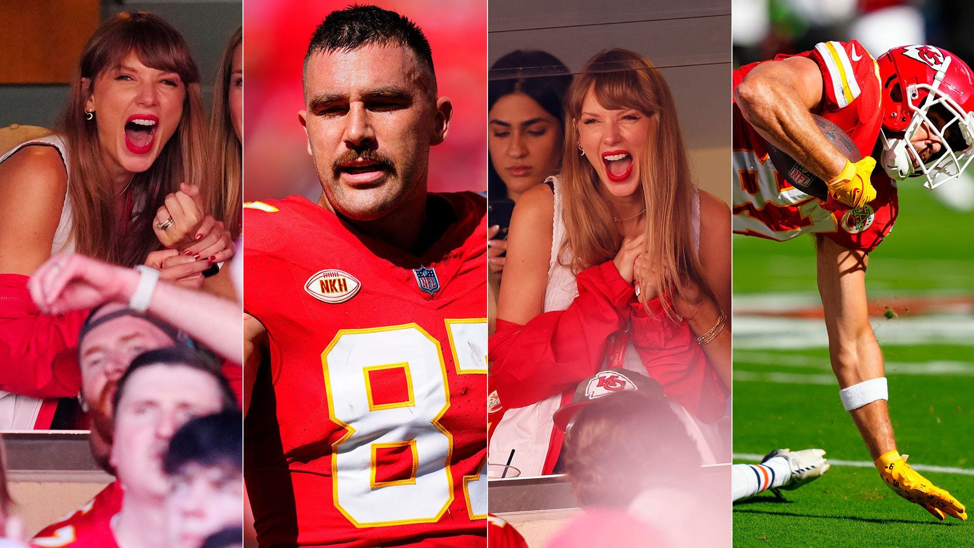 Taylor Swift va a partido de Travis Kelce de los Chiefs de Kansas City