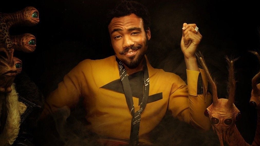 Lando Calrissian en Solo. Donald Glover (Disney) Star Wars