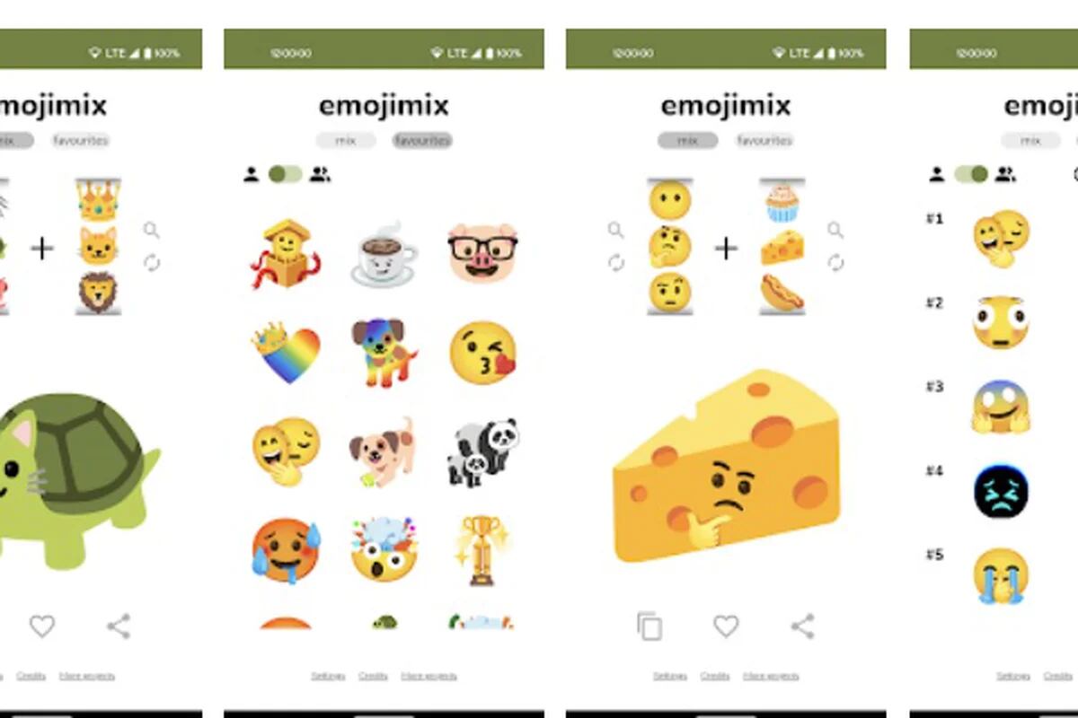 Как работает emojimix, бесплатное приложение для комбинирования дизайнов -  Infobae