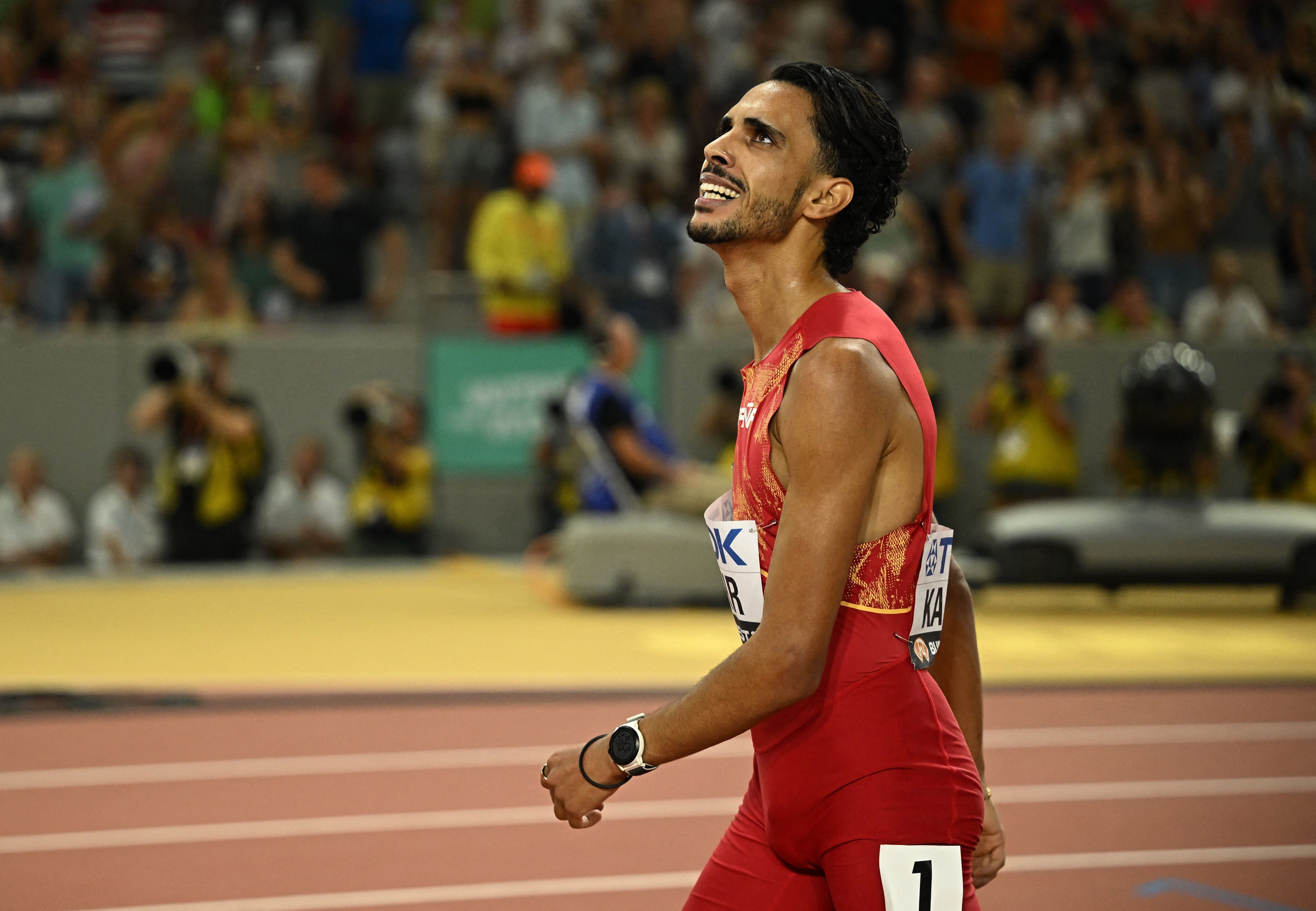 El atleta español Mohamed Katir (REUTERS/Dylan Martinez)