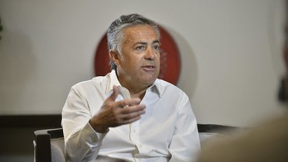 El presidente de la UCR, Alfredo Cornejo