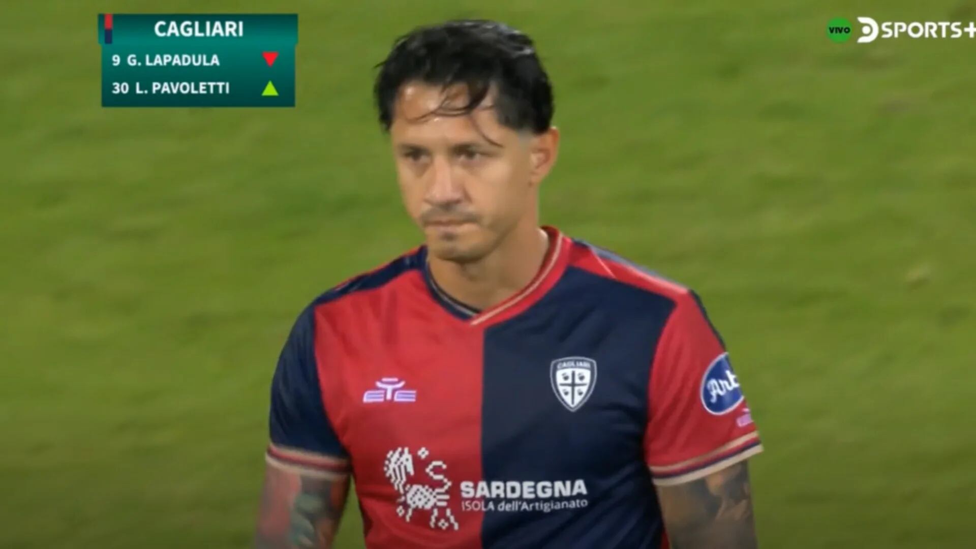 Cagliari, Italy. 08th June, 2023. Gianluca Lapadula of Cagliari Calcio,  Premio Capocannoniere Pablito during Final - Cagliari vs Bari, Italian  soccer Serie B match in Cagliari, Italy, June 08 2023 Credit: Independent