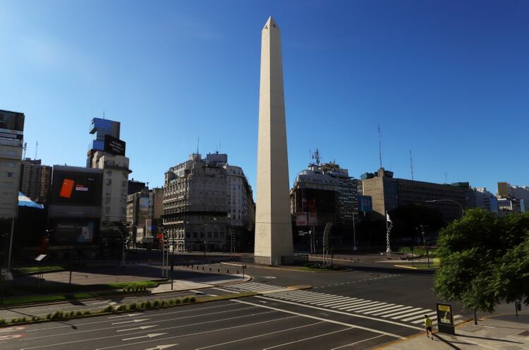 La contaminación atmosférica de la Ciudad de Buenos Aires y alrededores disminuyó drásticamente (REUTERS/Matias Baglietto/File Photo)