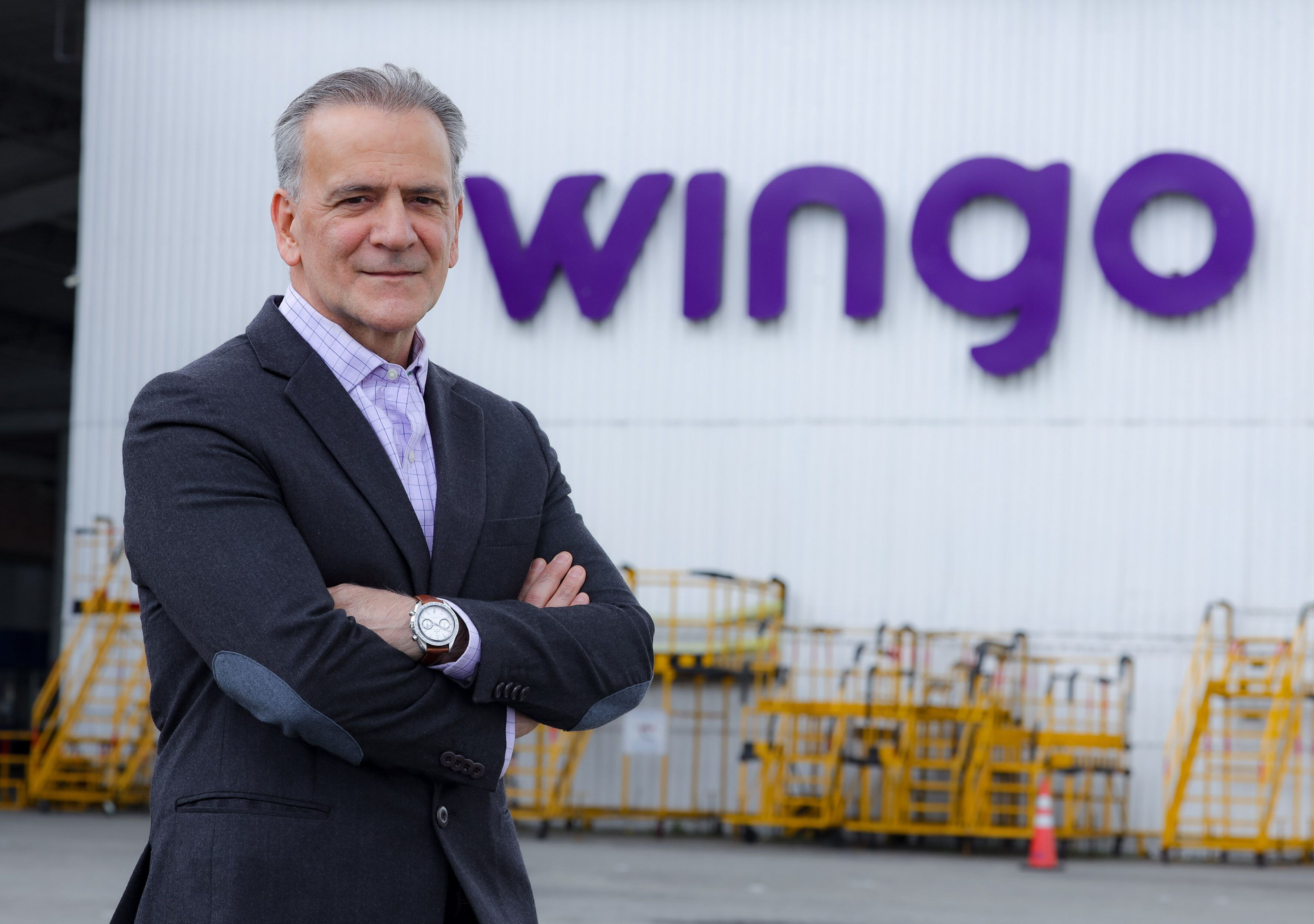 Imagen de archivo del CEO de Wingo, Eduardo Lombana. La compañía aérea es la única de bajo costo de sello colombiano  que queda en el país - crédito cortesía Wingo