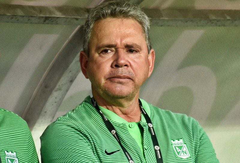 In image, Atlético Nacional coach (e) Hernán Darío Herrera. Photo: archive