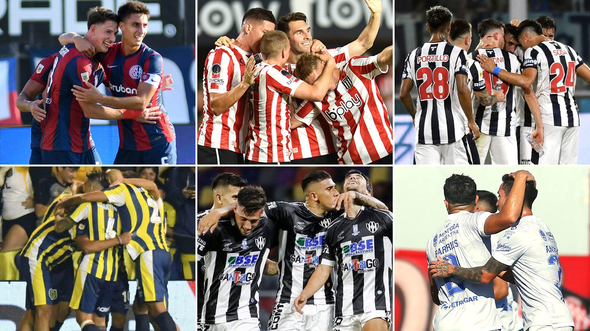 previas San Lorenzo-Rosario Central Estudiantes-Central Córdoba Talleres-Godoy Cruz