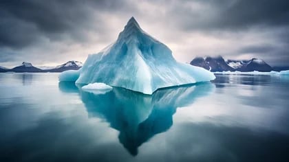 Expertos alertan sobre la frecuencia creciente de fenómenos similares al del iceberg A-68 debido al calentamiento global
 (Imagen Ilustrativa Infobae)