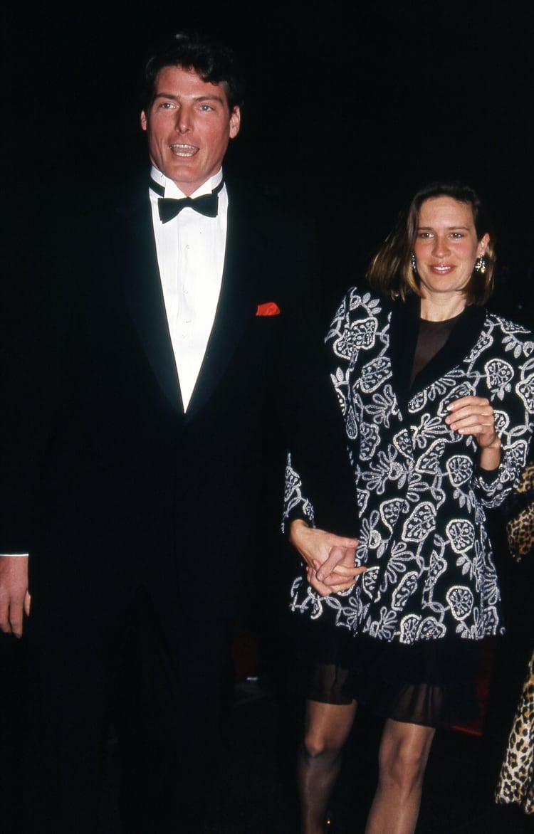 Christopher y Dana Reeve (Shutterstock)