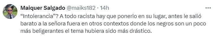 Trinos sobre la pelea en el Metro de Medellín - crédito redes sociales