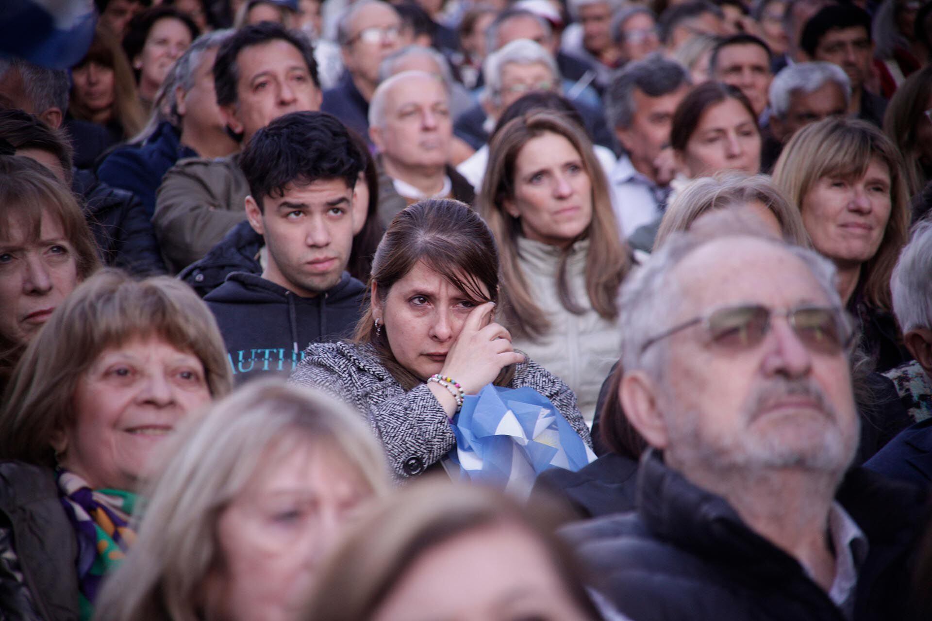 Conmemoración de la UCR por los 40 años de democracia y el triunfo de Alfonsín