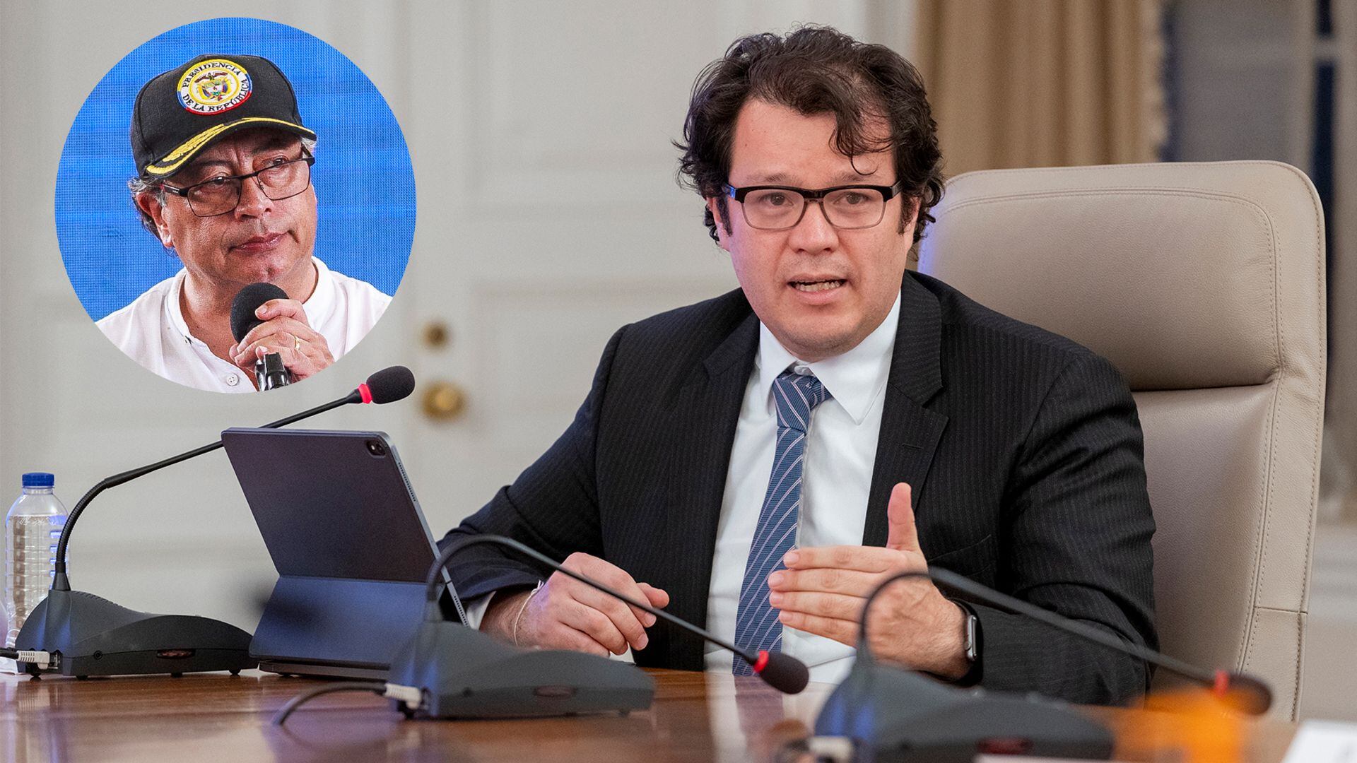 Víctor Muñoz arremetió en contra del Gobierno de Gustavo Petro y mencionó la controversia de una posible reelección  - crédito Presidencia de la República