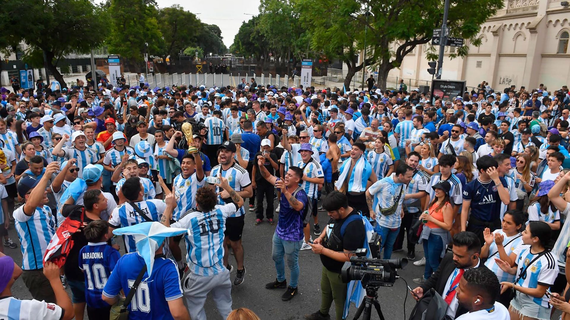 Argentina vs Panama - Monumental Stadium - Arrival Micro