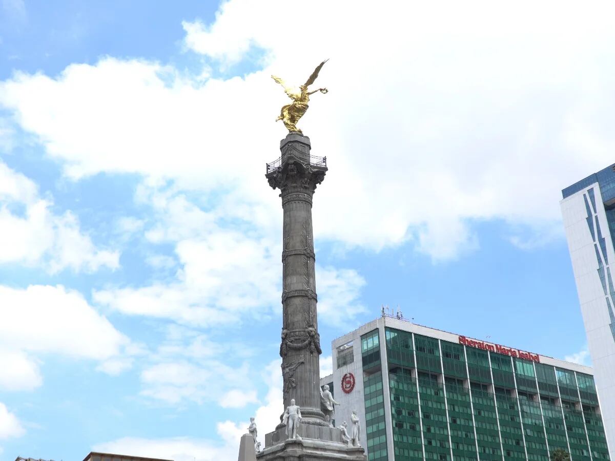 Así fue la restauración del Ángel de la Independencia tras sismo - Grupo  Milenio