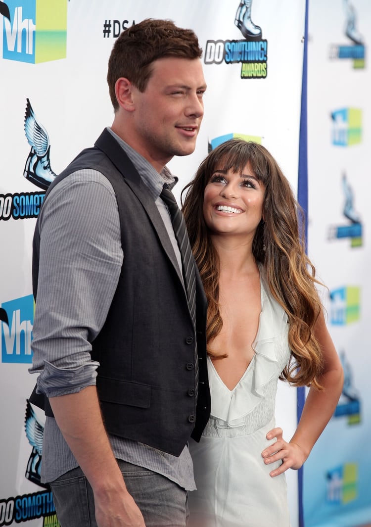 Cory Monteith y Lea Michele se conocieron en 