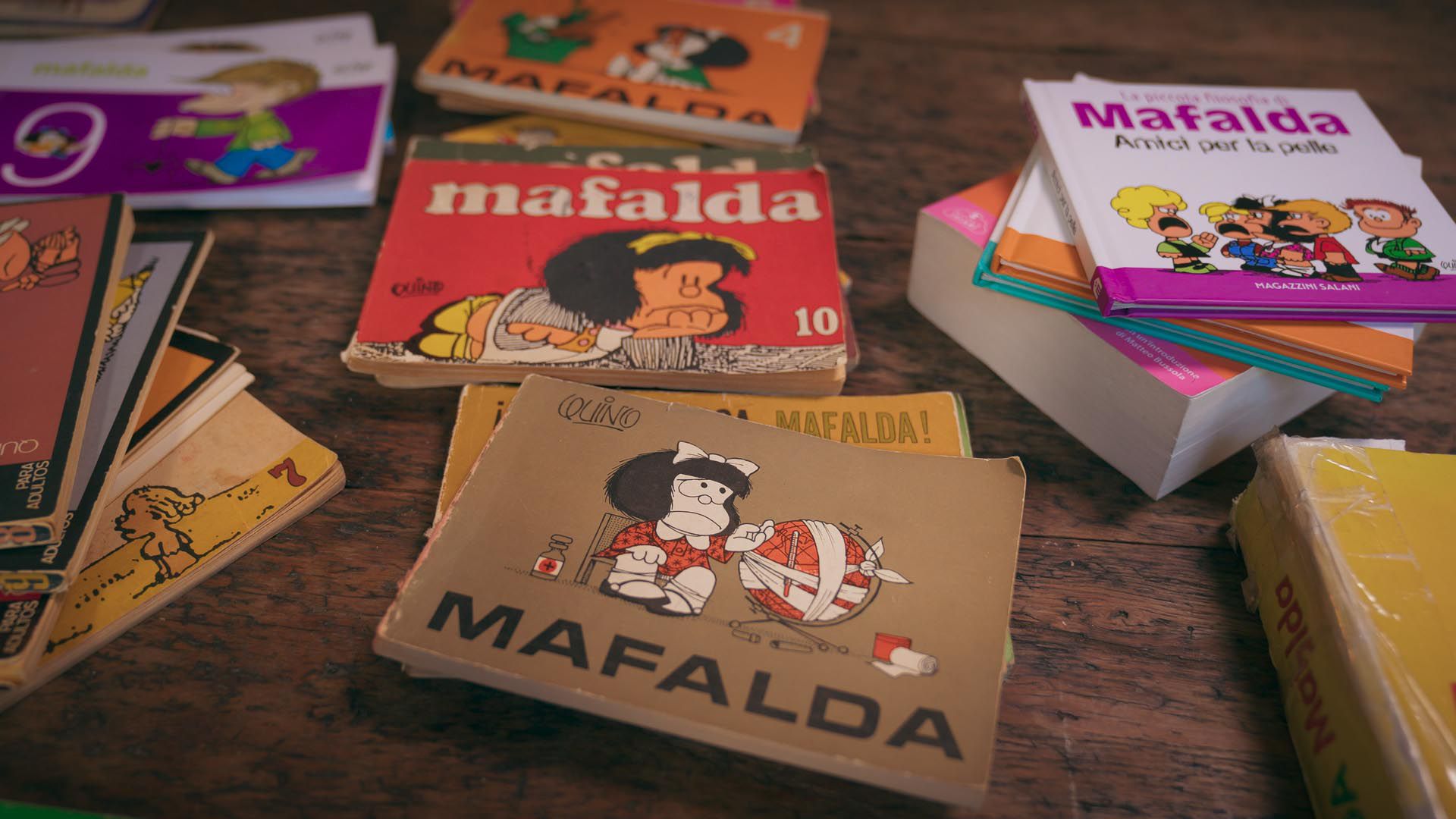 Mafalda, una creación de Quino, fue traducida a 30 idimos (Foto: gentileza Disney)