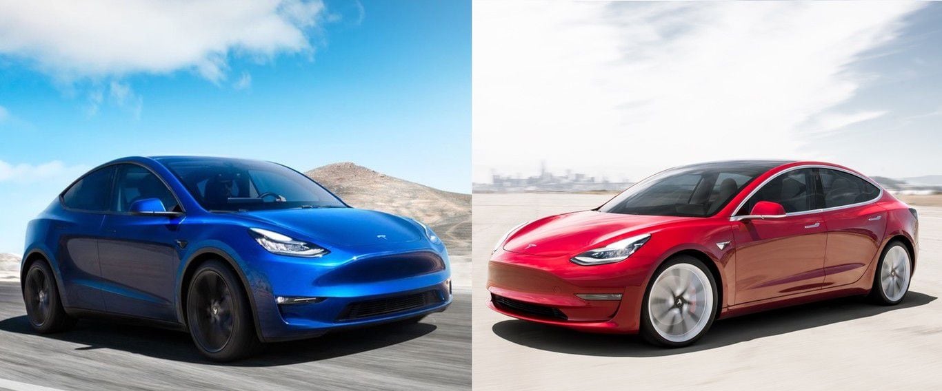 Model 3 and Model Y. (photo: Xataka)