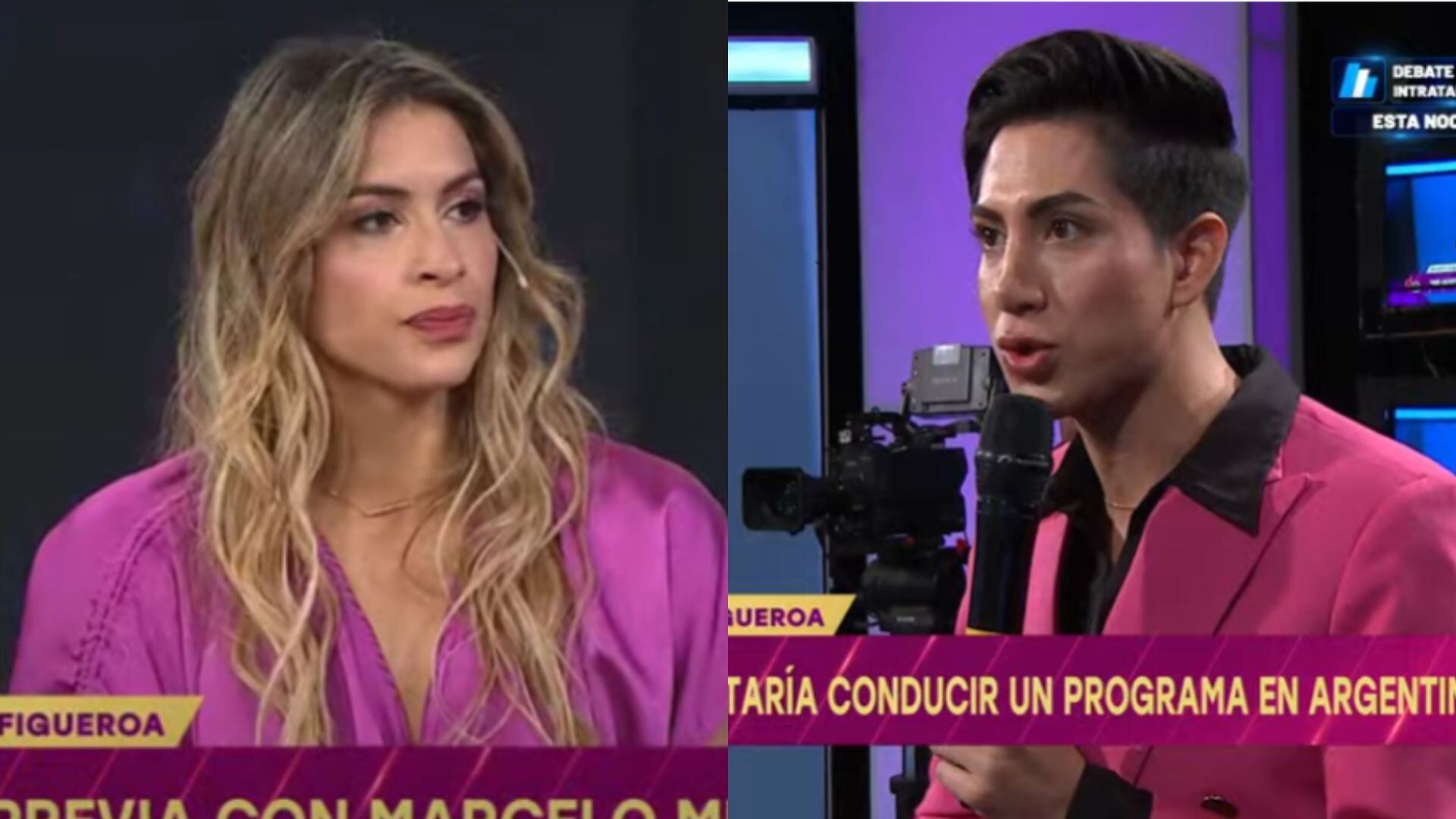 Milett Figueroa responde a Antonio Tafur en “Debate del Bailando”. | América