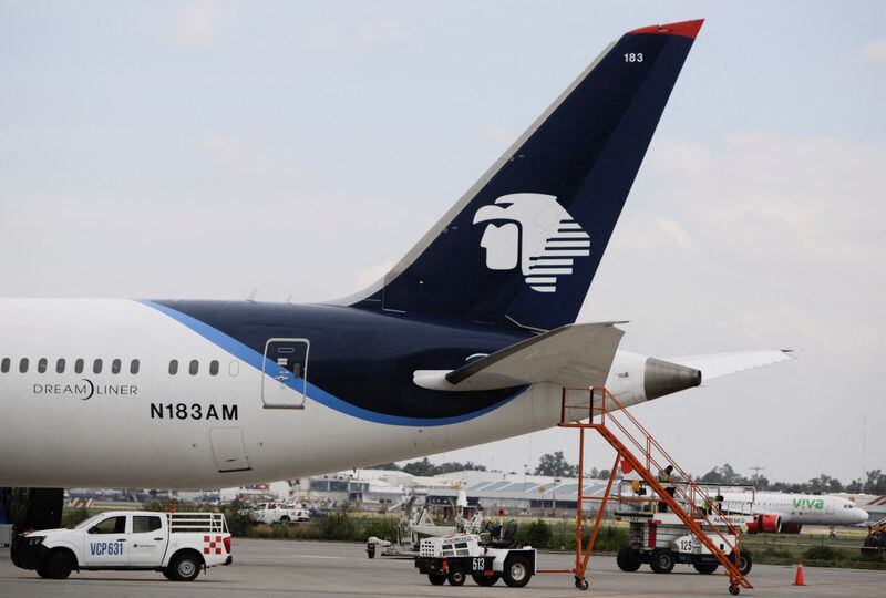 Aeroméxico advirtió repercusiones para los usuarios (REUTERS/Luis Cortés)