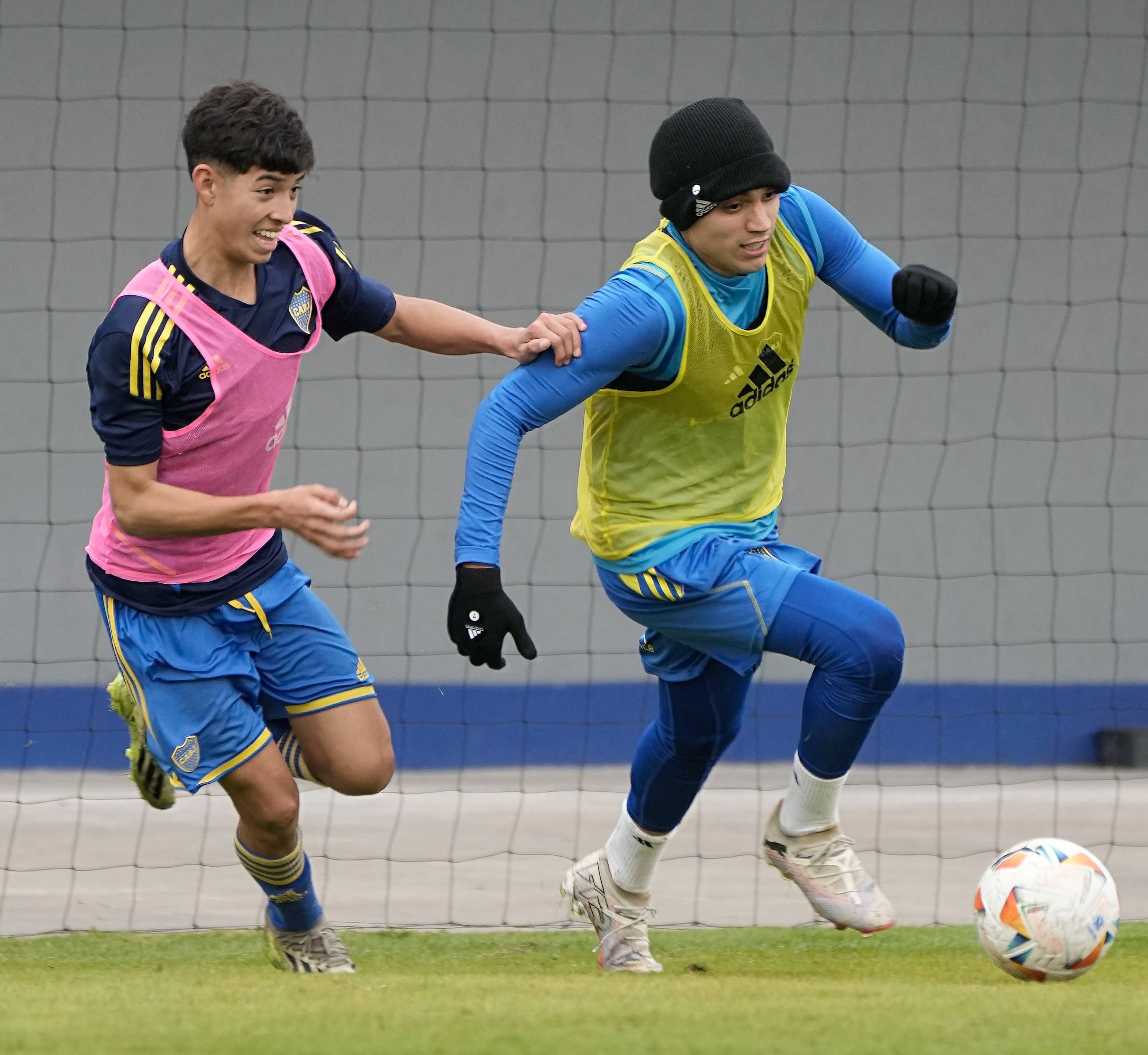 Entrenamiento Changuito Zeballos Boca