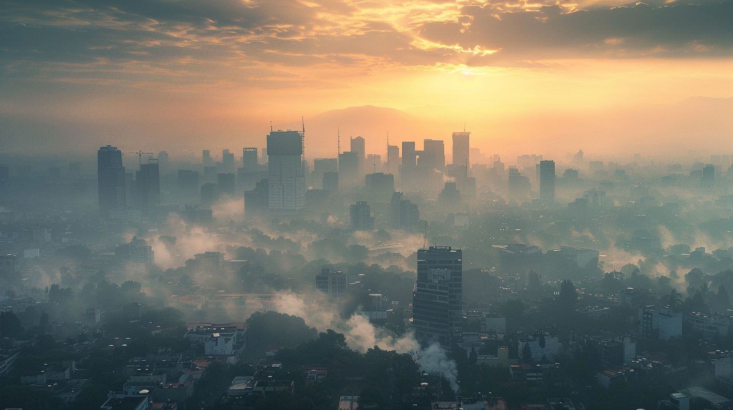 Contaminación ambiental y ozono, cambio climático y calidad del aire, impacto ambiental de las emisiones, preocupación por la salud pública, protección del medio ambiente, medidas para la sostenibilidad, contaminantes en el aire, efecto invernadero y contaminación, ozono y calidad del aire, consecuencias de la contaminación, lucha contra la contaminación ambiental, preocupaciones ambientales globales, ozono y salud pública - (Imagen Ilustrativa Infobae)