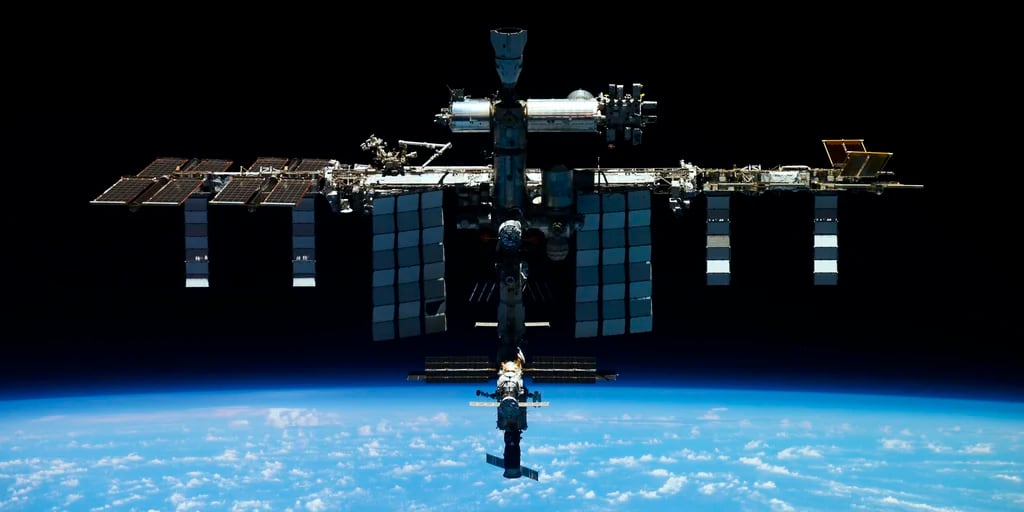 International Space Station Avoids Collision with Argentine Satellite