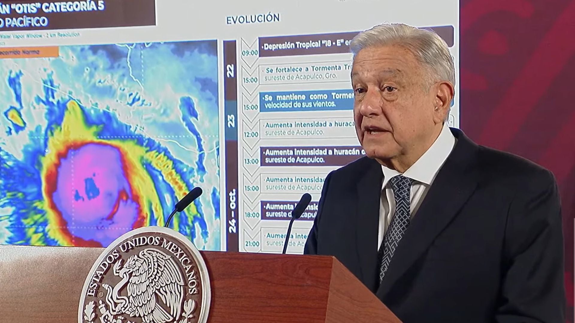 AMLO descartó la posibilidad de viajar a Guerrero para atender la situación desde dicho estado. (Foto: Captura de pantalla | Presidencia)