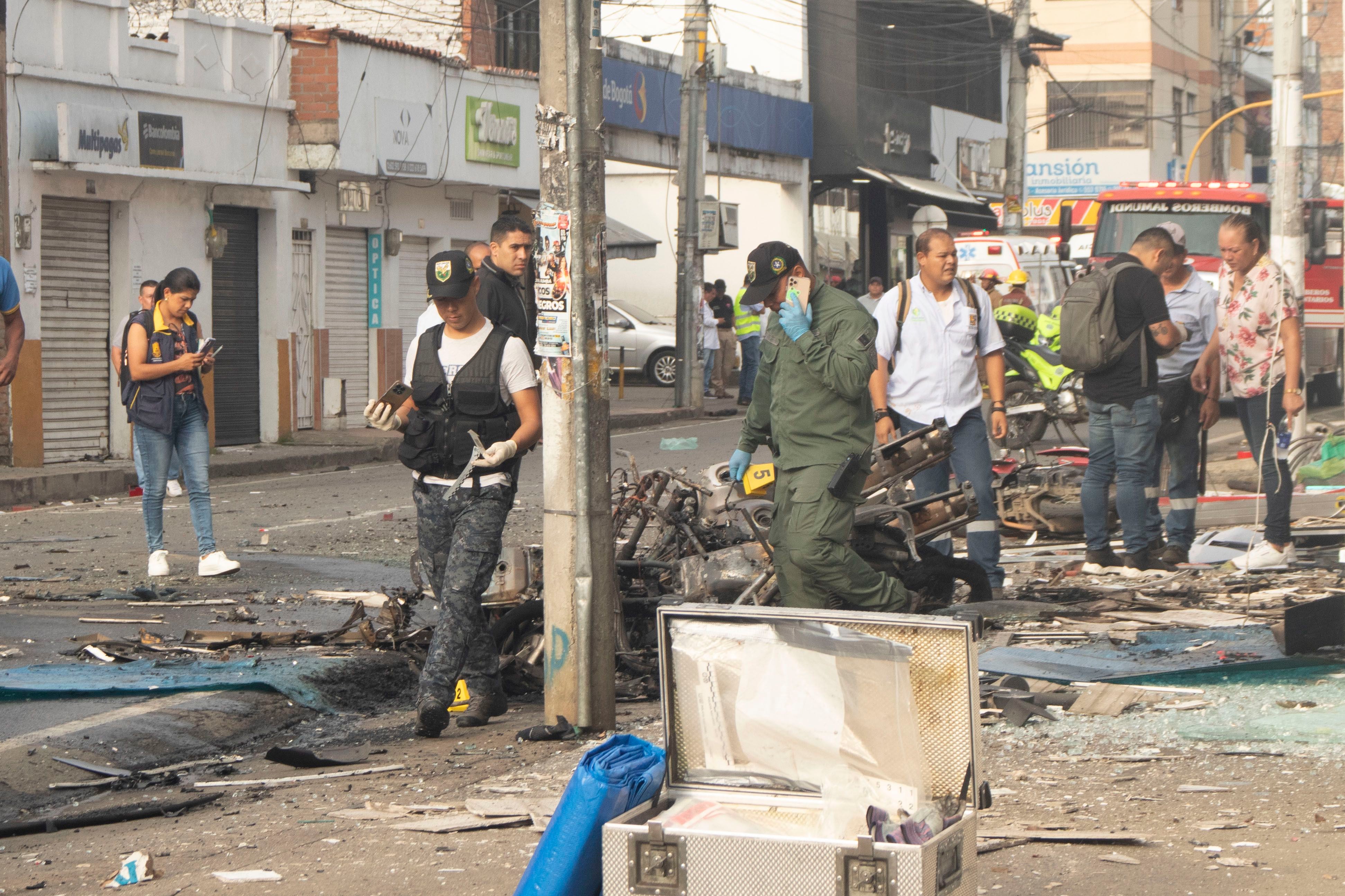 Habitantes de Jamundí sufrieron múltiples ataques por disidencias de las Farc, elevando la preocupación por la seguridad - crédito César Quiroz/AP