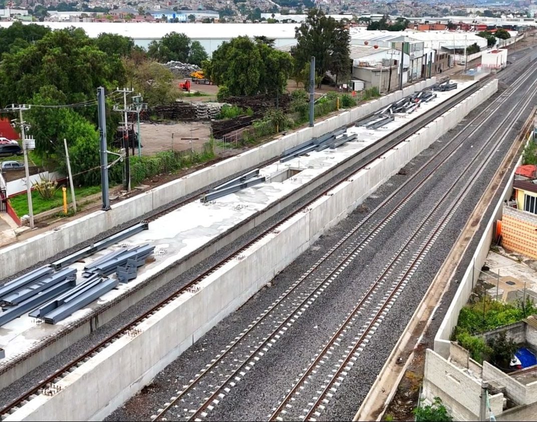 Así luce la estación Cueyamil del Tren Suburbano - AIFA (X/ @SntVTC)