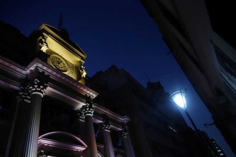 Foto de archivo, El Banco Central de Argentina en Buenos Aires. Mar 16, 2020. REUTERS/Matias Baglietto